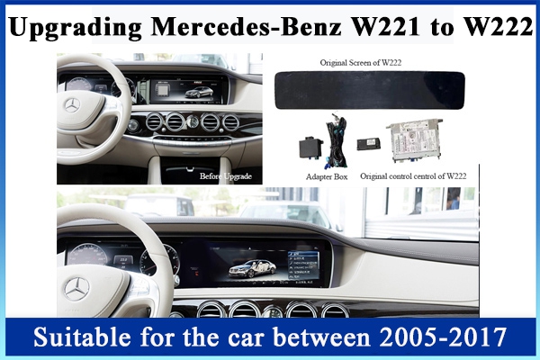 Upgrade Mercedes-Benz W221 to W222